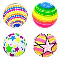 【CW】 Inflatable Rubber Children   Bouncy Balls - 9 Color Aliexpress