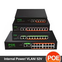 5/6/10/18 Ports 100M/1000M POE Network Switch With SFP Ethernet Switch For IP Camera/Wireless AP/CCTV Camera AI Smart Switch