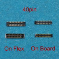 5pcs 40pin Lcd Display Screen Flex FPC Connector บนเมนบอร์ดสําหรับ Samsung Galaxy J7 Pro 2017 J730 F FN N J7Pro A5 A5000 A5009