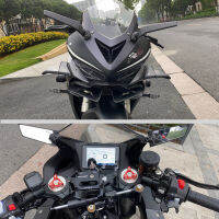 กระจกมอไซค์ กระจกวิง NINJA250 300 NINJA400 NINJA650 กระจกมองหลังแบบแอโรไดนามิก  Semspeed  ปรับได้เป็นกระจกและวิง