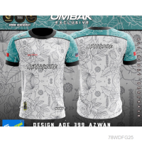 2023 New Jersey Flora Sublimation Shirt | Baju Jersey Sublimation | LongSleeve | ShortSleeve Summer Fashion T-shirt