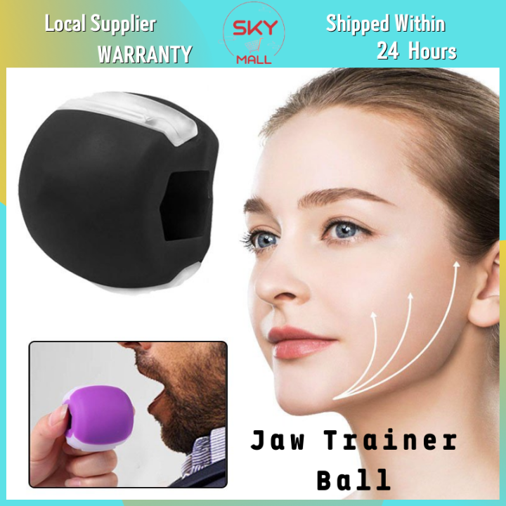 Jaw Exercise Ball Face Masseter Silica Gel Facial Jawline Shaper Jaw Trainer Ball Lazada PH