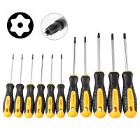 1Set Chrome vanadium steel Torx Screwdriver Set with Hole Magnetic T5-T30Screw Driver Set Kit for ephone Repair Hand Tool Set