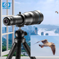 APEXEL Cellphone Zoom Lens Series HD 28X 36X 60X Monocular Phone Camera Telescope Lens + SelfieTripod For iPhone Samsung Huawei