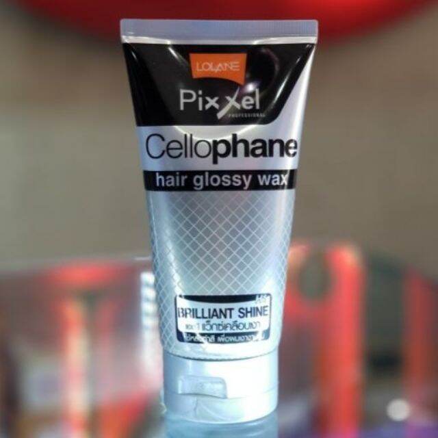 lolane-pixxel-cellophane-glossy-wax-h1-แว๊กซ์เคลือบเงาผม-โลแลน-150-g