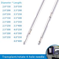 Four Holes In Spiral Fat Harvesting Cannula Fat Transfer Needle Autoclavable Liposuction Instrument