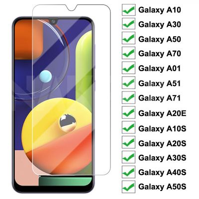 แก้วป้องกัน9d สำหรับ Samsung Galaxy A10 A40s จอ A71 A70 A50 A01 A30 A50s A51 A20e A30s ป้องกัน A70s A20s