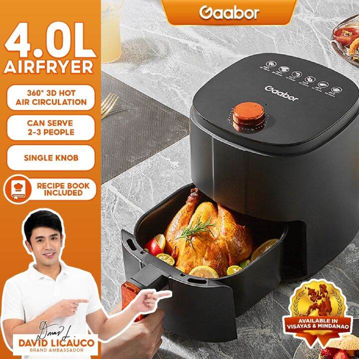 Gaabor Air Fryer Household Multifunctional Oilfree 4L Healthy Cooking