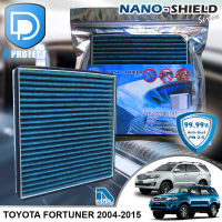 กรองแอร์ Toyota โตโยต้า Fortuner 2004-2015 สูตรนาโน ผสม คาร์บอน (D Protect Filter Nano-Shield Series) By D Filter (ไส้กรองแอร์รถยนต์)