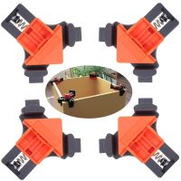 2/4 Pcs 90° Degree Carpentry Sergeant Furniture Fixing Clips Wood Angle Clamps Picture Frame Corner Clamp Joinery Woodworking