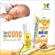 Tinh Dầu Gừng Thoa Muỗi Đốt Cao Cấp