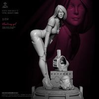 75mm 1/24 Resin model kits figure beauty colorless and self-assembled TD-2783