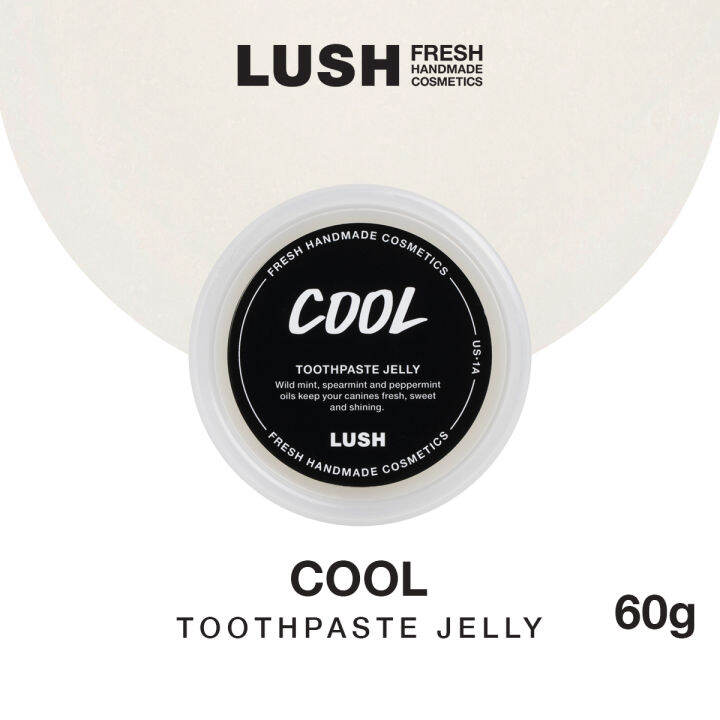 LUSH Cool Toothpaste Jelly 50g [whitening] Lazada PH