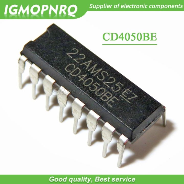 10pcs/lot CD4050BE CD4050 DIP make in  6 phase buffer / converter New Original