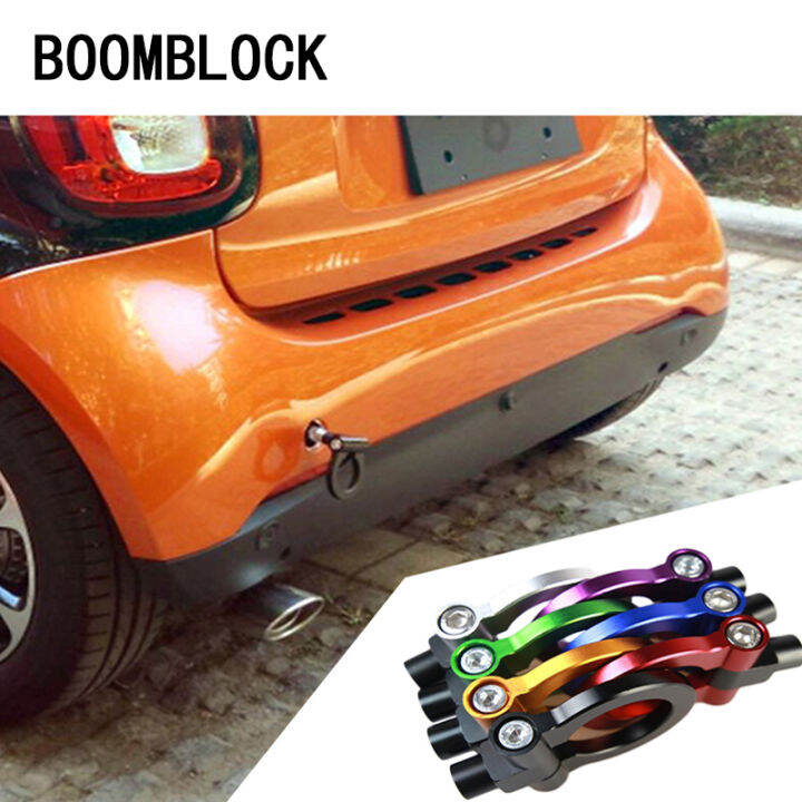 BOOMBLOCK Trailer Ring Hook Vehicle Towing Hanger For BMW E46 E39 E90 E60 F30 F10 E34 X5 E53 E30