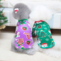 DY Loving Christmas Pet Fleece Xmas Party Cat เสื้อเทศกาล