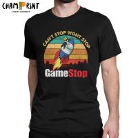 Gamestop Wall Street Elon Musk Reddit เสื้อยืดผู้ชาย Wallstreetbets GME WSB T เสื้อสต็อก Stonks เทรดเดอร์ Meme Tee เสื้อขนาด S-5XL