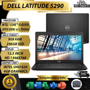 Dell Latitude 5290 Detachable 2-in-1 Intel Core i5 8th Gen 8GB RAM
