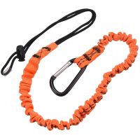 【CW】Carabiner เชือกเส้นเล็กเชือกนิรภัยแบบยืดหดได้ escopic Elastic Climbing Tool