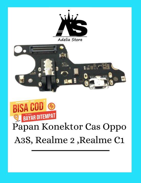 PCB konektor Papan cas Oppo A3s , Realme 2 Dan RealMe C1 | Lazada Indonesia