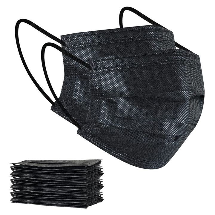 Disposable Surgical Black Face Mask 50 Pcs With Box Lazada PH   97bdfc97d017337b8be7f731844913b7  720x720q80 