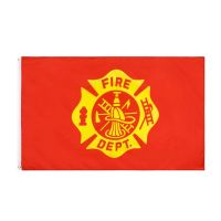 johnin 90X150cm united states of american fire fighter Firefighter Flag