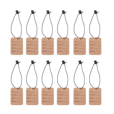 1000 Pieces Price Tags and Hang Tag String, Clothing Tags for Clothing Marking Tags Unstrung Tags Store Tags