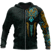 New 3D Print Viking Costume Man Clothing Spring Essentials Hoodies Trend Unisex Long Sleeve Pullover Casual Hooded Sweatshir