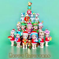 Sonny Angel Christmas Series Blind Box Mini Figure Cute Doll Christmas Decoration Birthday Gift For Girls Kids Toy For Children