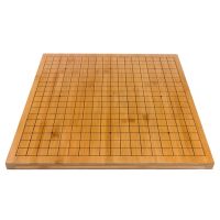 Bamboo Go Chess 19ถนนกระดานหมากรุก44Cm * 47Cm * 2Cm ด้านหลังเป็นกระดานหมากรุก13ถนนเก่าของ Go Weiqi Board