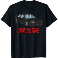 ROUND คอลูกเรือเสื้อยืด ผ้าฝ้าย พิมพ์ลาย Unit Screen dtf JDM Culture สําหรับผู้ชาย-4XL  FEHR