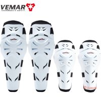 Vemar แผ่นรองสเก็ตเข่าสำหรับมอเตอร์ไซค์,แผ่นป้องกันหัวเข่าป้องกันเข่าสำหรับแข่งมอเตอร์ครอสเล่นสกีถุงมือป้องกัน