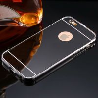 Case Apple iPhone 6 Plus / 6s Plus Mirror Case เคสกระจกเงา ขอบยาง Mirror Soft Clear TPU Case/Cover Black (0523)