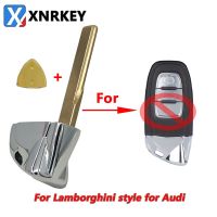 Xnrkey สมาร์ทกุญแจรถยนต์รีโมทใบมีดสำหรับ Audi สำหรับ LambLamborghini อะไหล่กุญแจเบลดแท้ๆ