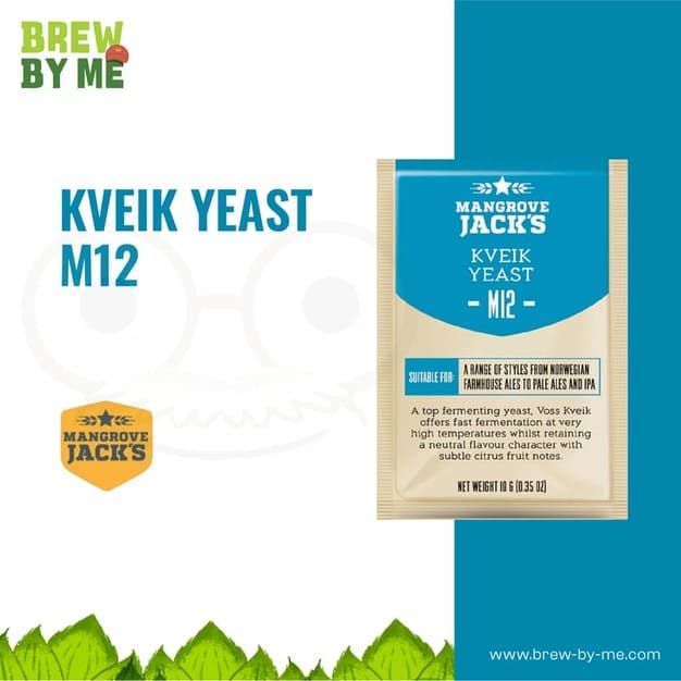 ยีสต์หมักเบียร์ M12 Kveik Yeast Mangrove Jack’s #homebrew