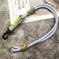 ♧№❂ Lanyard Colorblock Landyard Braided Rope Universal Accessories Hand Made Keycord Personalized Chain Pants Strap Decoration