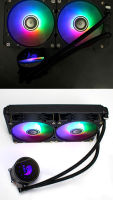 ชุดน้ำปิด 2ตอนCooling Tianjifeng rgb ระบบน้ำปิด (Closed-Loop liquid Cooling )