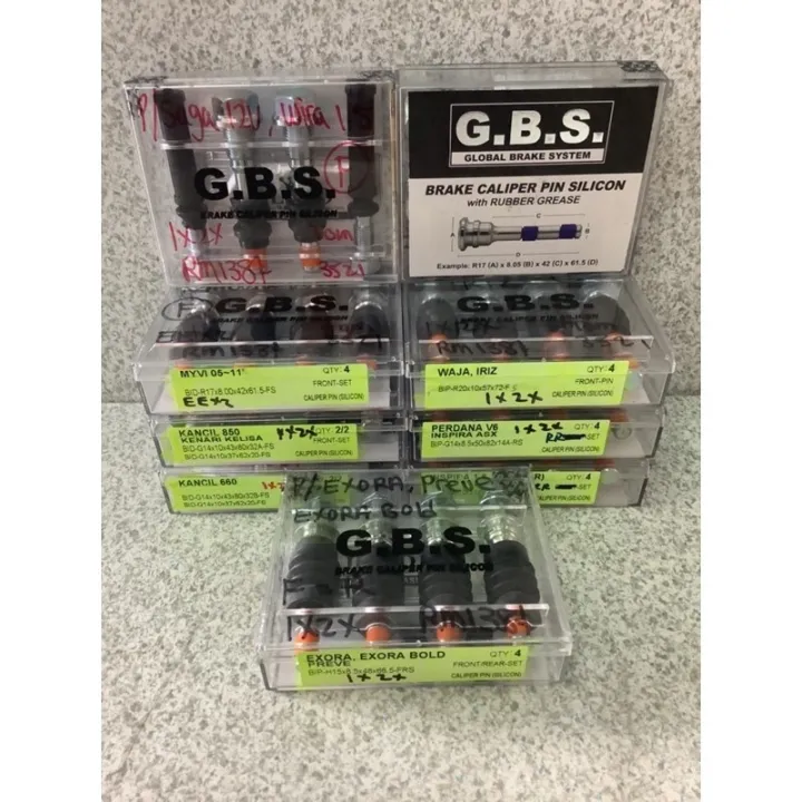 New Promo Brake Caliper Pin Silicon with Rubber Grease Proton Saga 12V