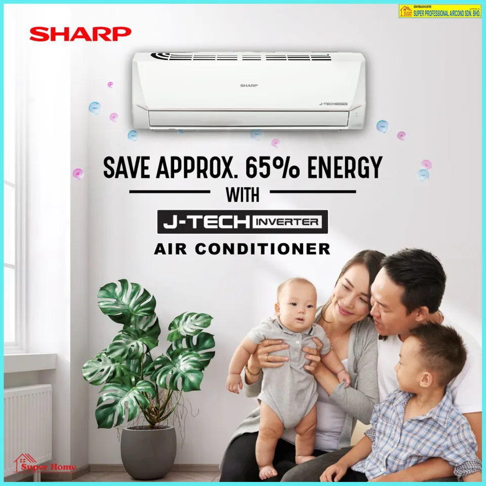 aircond sharp inverter ok ke