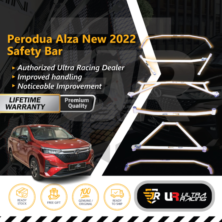 Ultra Racing Safety Bar Perodua Alza 2022 Full Bar {URALZ22} Lazada