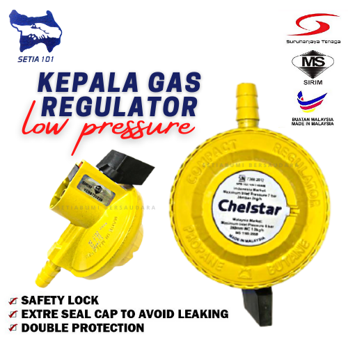 Chelstar Low Pressure Gas Regulator Kepala Pengatur Gas Tekanan