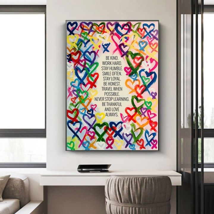 modern-be-kind-and-love-always-canvas-painting-colorful-posters-and-prints-wall-art-pictures-for-living-room-wall-decor-cuadros