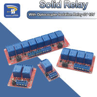 1 2 4 8 ช่อง 5V 12V รีเลย์โมดูลบอร์ด Shield 1 Way พร้อมการแยก Optocoupler รองรับทริกเกอร์ระดับสูงและต่ำสำหรับ Arduino-yrumrudang