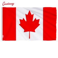 ☒ 90 x 60cm large flag great Canadian Flag banner hundred percent polyester printed Canada flags NN006