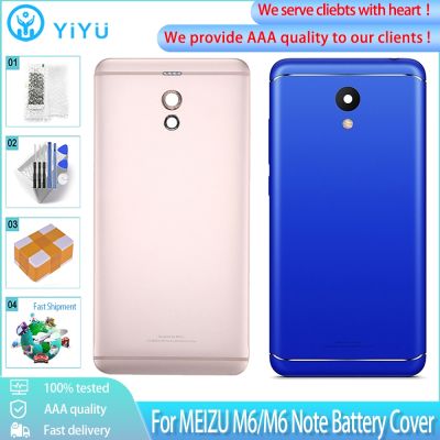 vfbgdhngh Original Metal Housing For MEIZU M6 Note Back Battery Cover For MEIZU M6 Rear Door Case Replacement Parts Free Tools