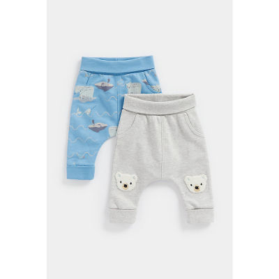 กางเกงจ็อกเกอร์ Mothercare Polar Bear Joggers - 2 Pack CC612