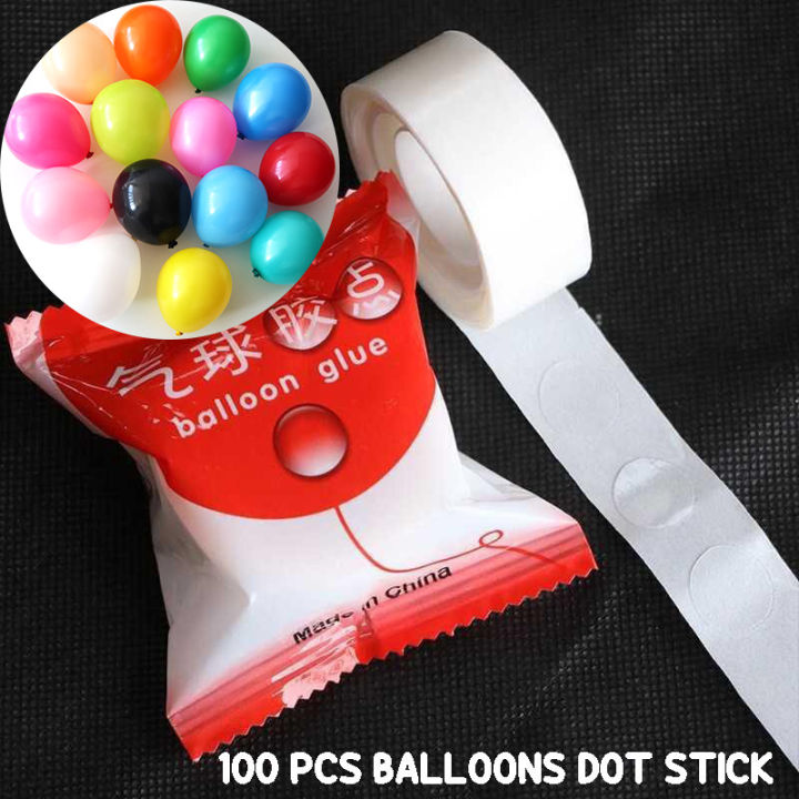 Balloon Glue (100 dots) for decoration