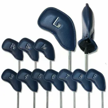 10 pieces/lot TITLEIST Golf Club iron headcover PU Golf irons head