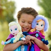 40Cm Frozen Princess Anna Elsa Plush Doll Toys Snow Queen Princess Anna &amp; Elsa Soft Stuffed Toys Gifts For Girls Kids