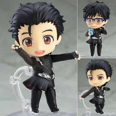 10cm anime YURI on ICE figures Katsuki Yuri 736# 762# Victor Nikiforov 741# PVC Action figure Cartoon toys collection doll gift